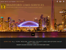 Tablet Screenshot of bradfordlimo.com